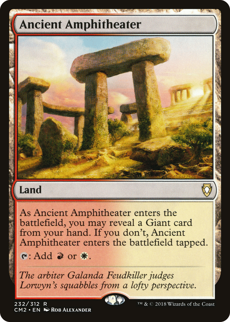 Ancient Amphitheater — Commander Anthology Volume II — Magic: The Gathering