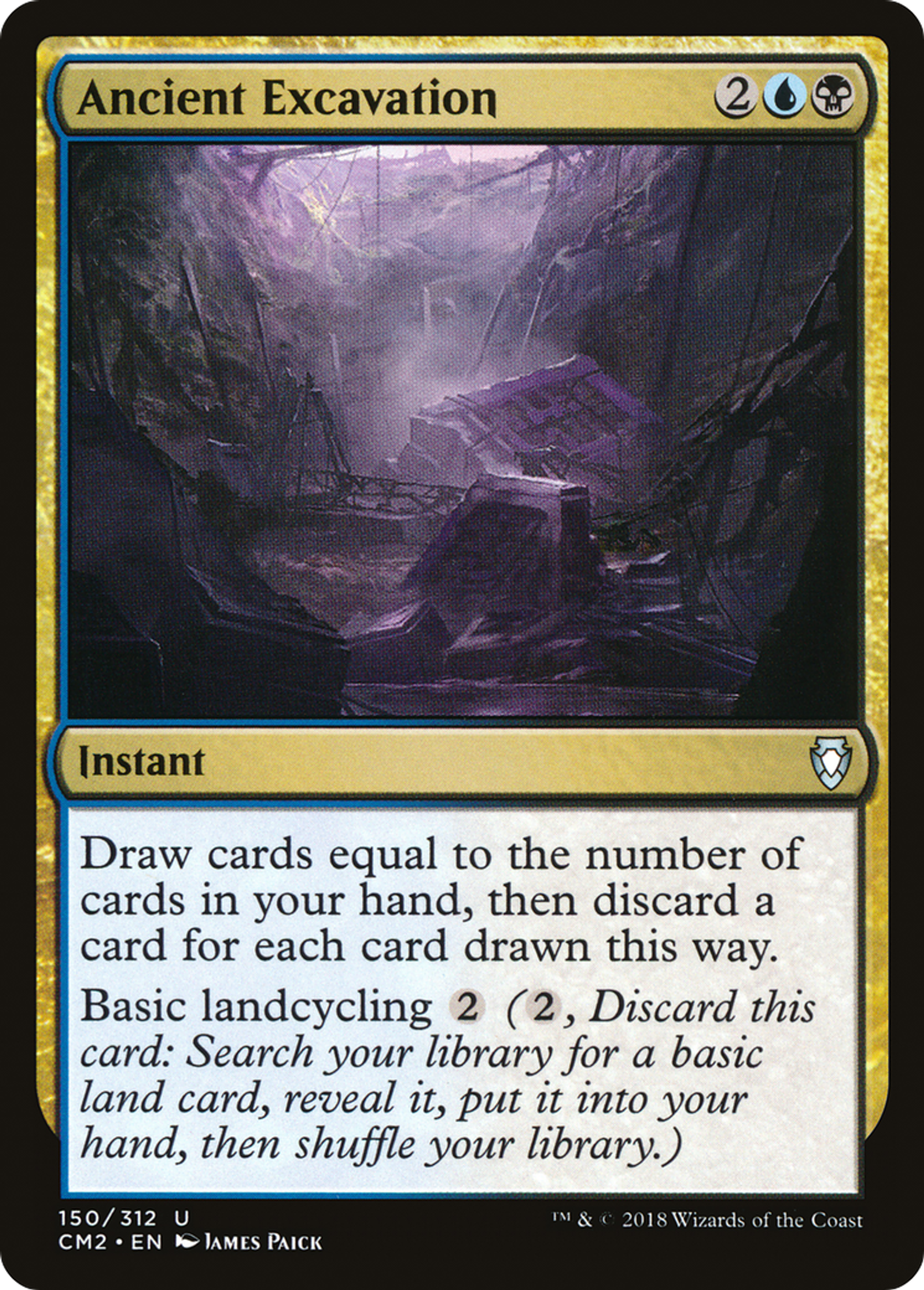 Ancient Excavation — Commander Anthology Volume II — Magic: The Gathering
