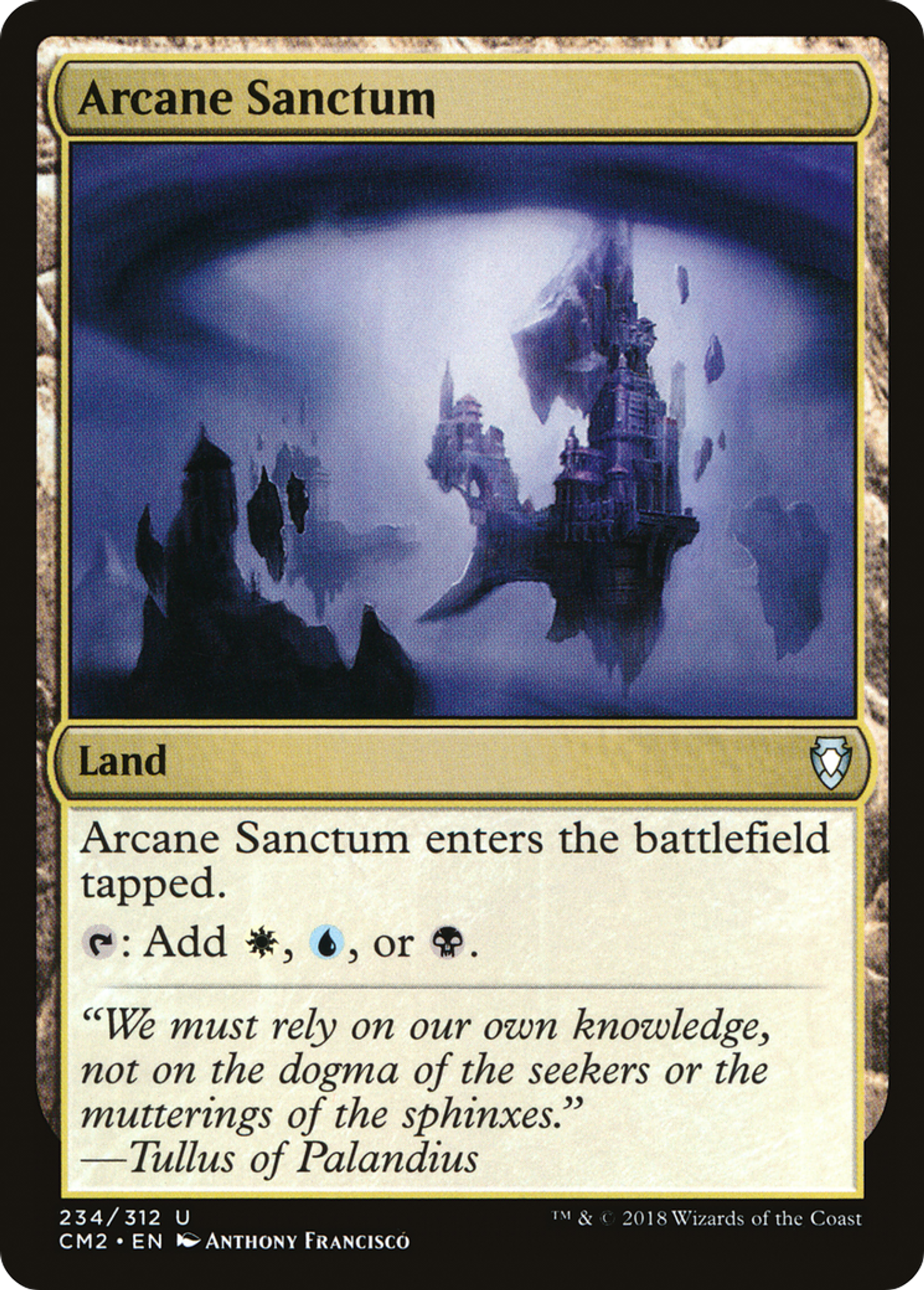 Arcane Sanctum — Commander Anthology Volume II — Magic: The Gathering
