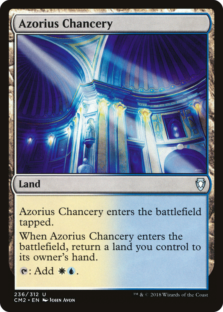 Azorius Chancery — Commander Anthology Volume II — Magic: The Gathering
