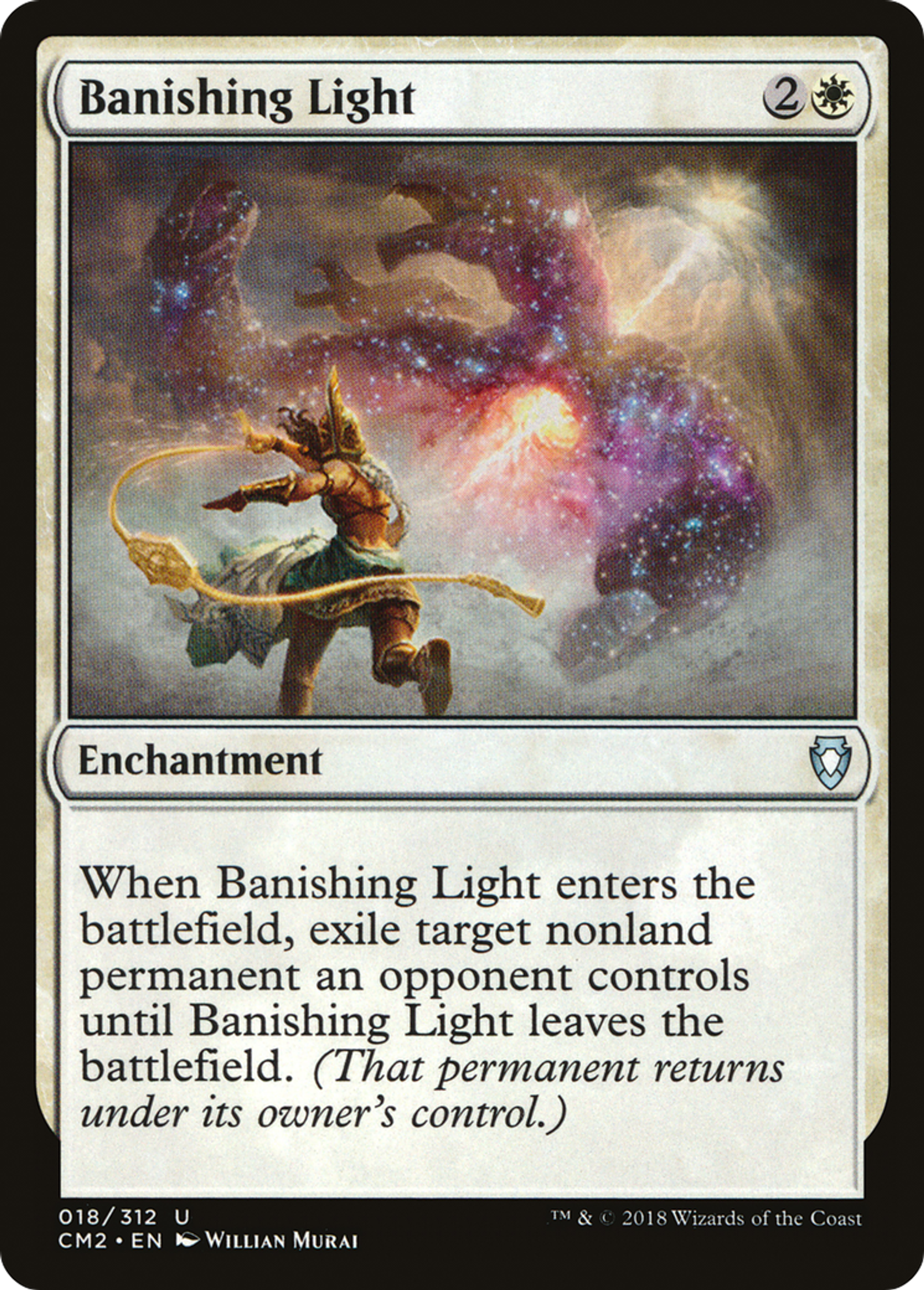 Banishing Light — Commander Anthology Volume II — Magic: The Gathering