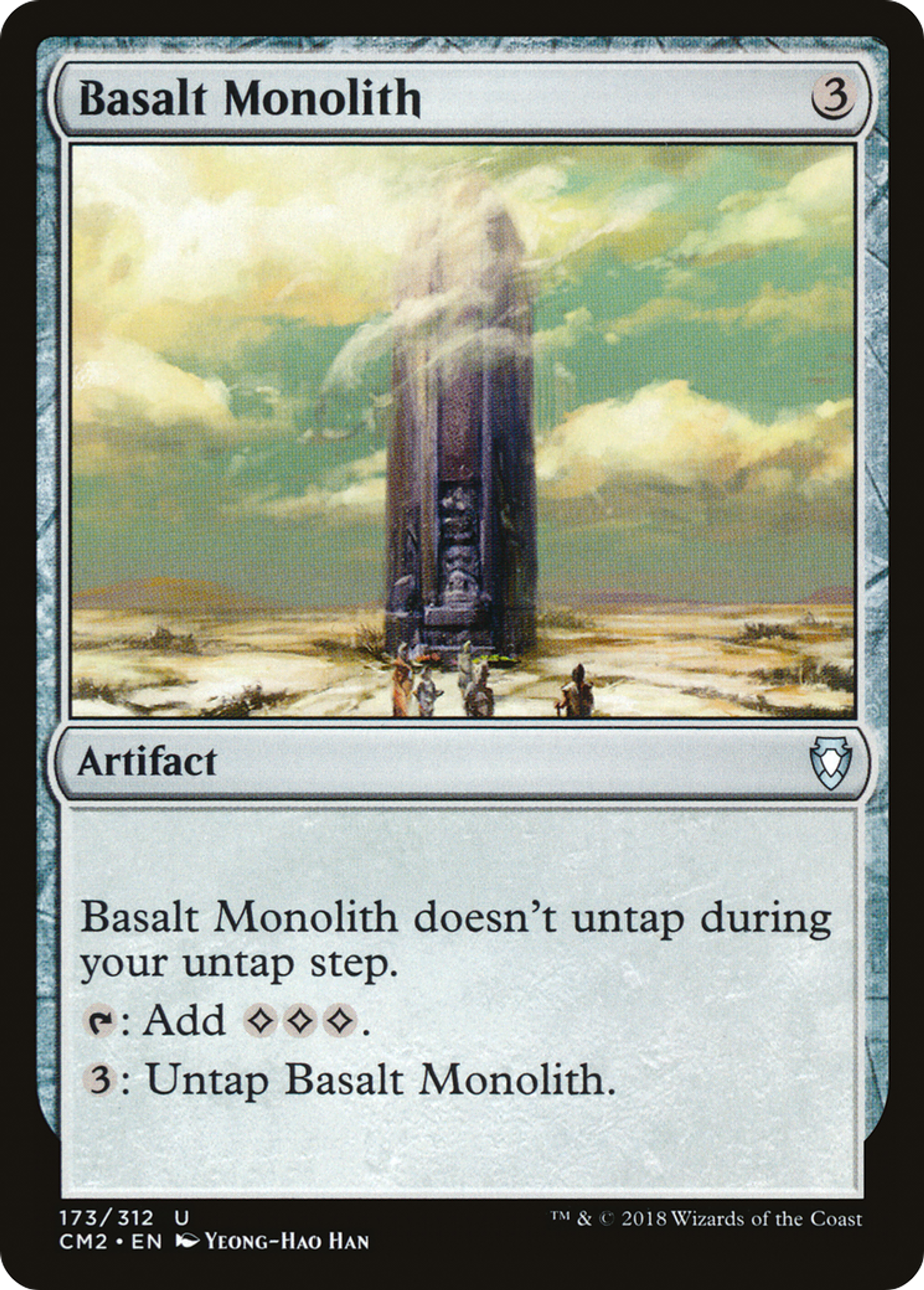 Basalt Monolith — Commander Anthology Volume II — Magic: The Gathering