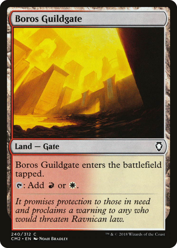 Boros Guildgate — Commander Anthology Volume II — Magic: The Gathering