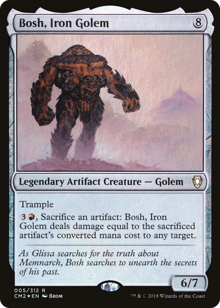 Bosh, Iron Golem — Commander Anthology Volume II — Magic: The Gathering
