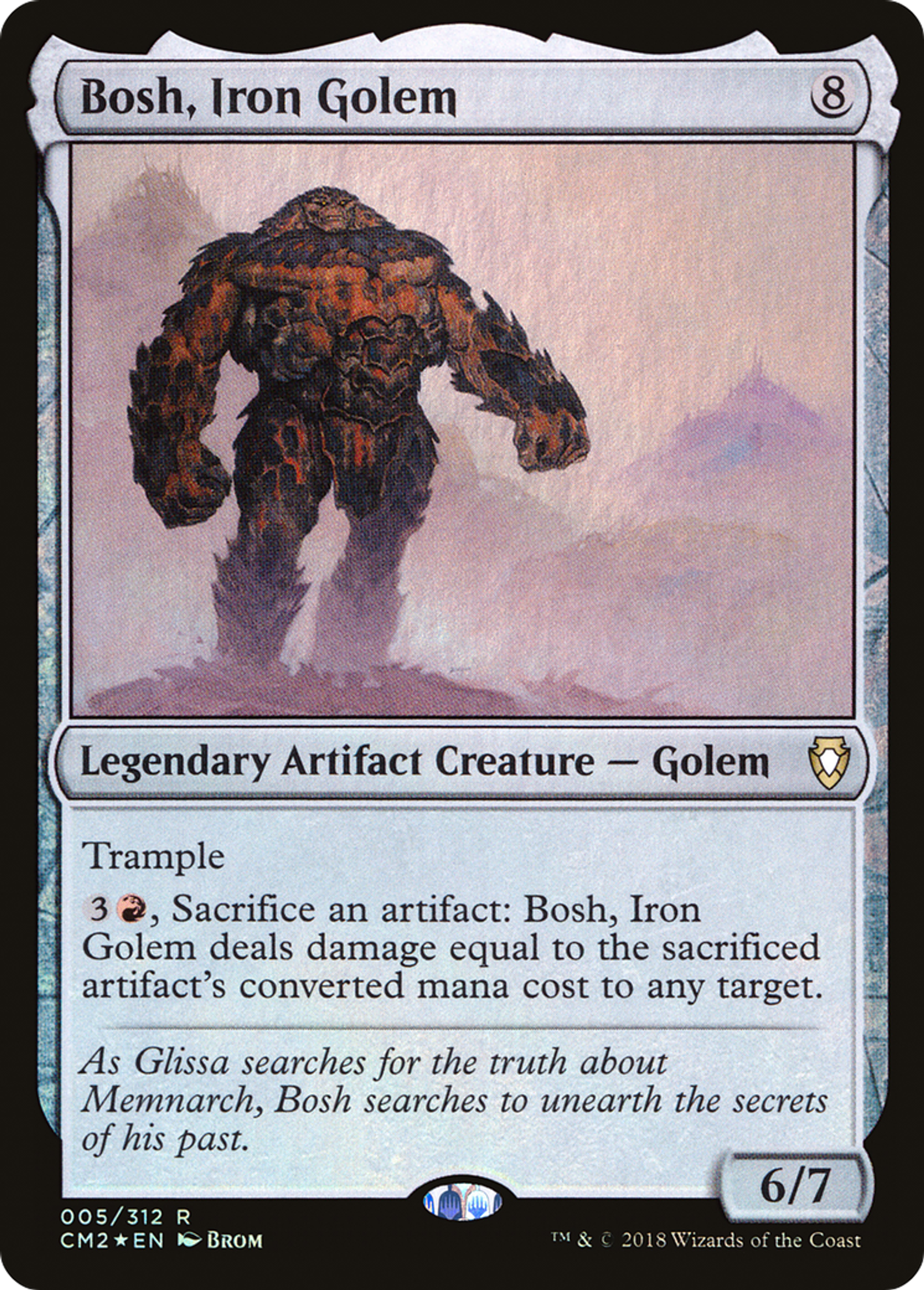 Bosh, Iron Golem — Commander Anthology Volume II — Magic: The Gathering