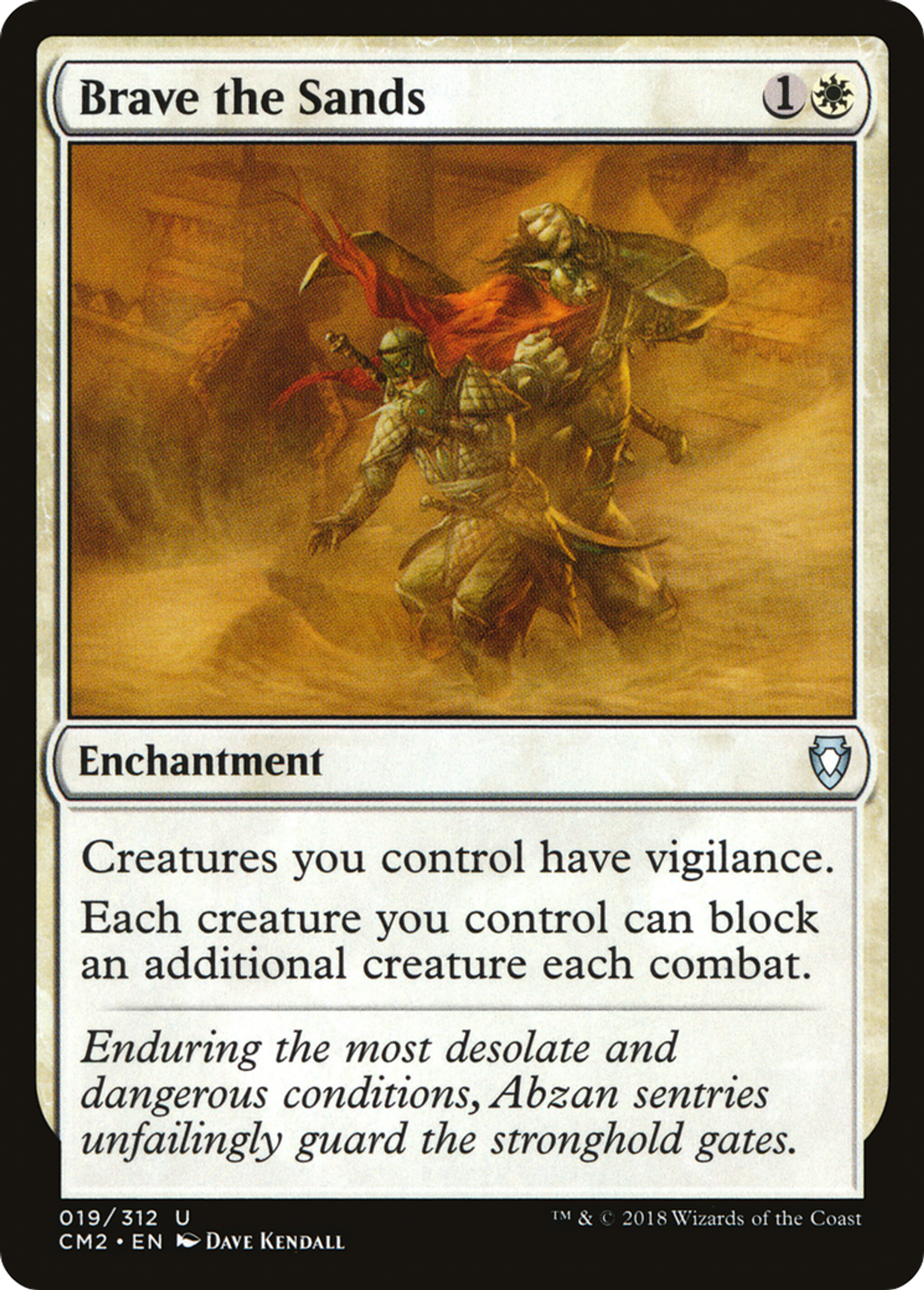 Brave the Sands — Commander Anthology Volume II — Magic: The Gathering