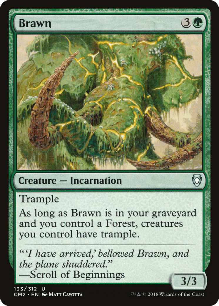 Brawn — Commander Anthology Volume II — Magic: The Gathering