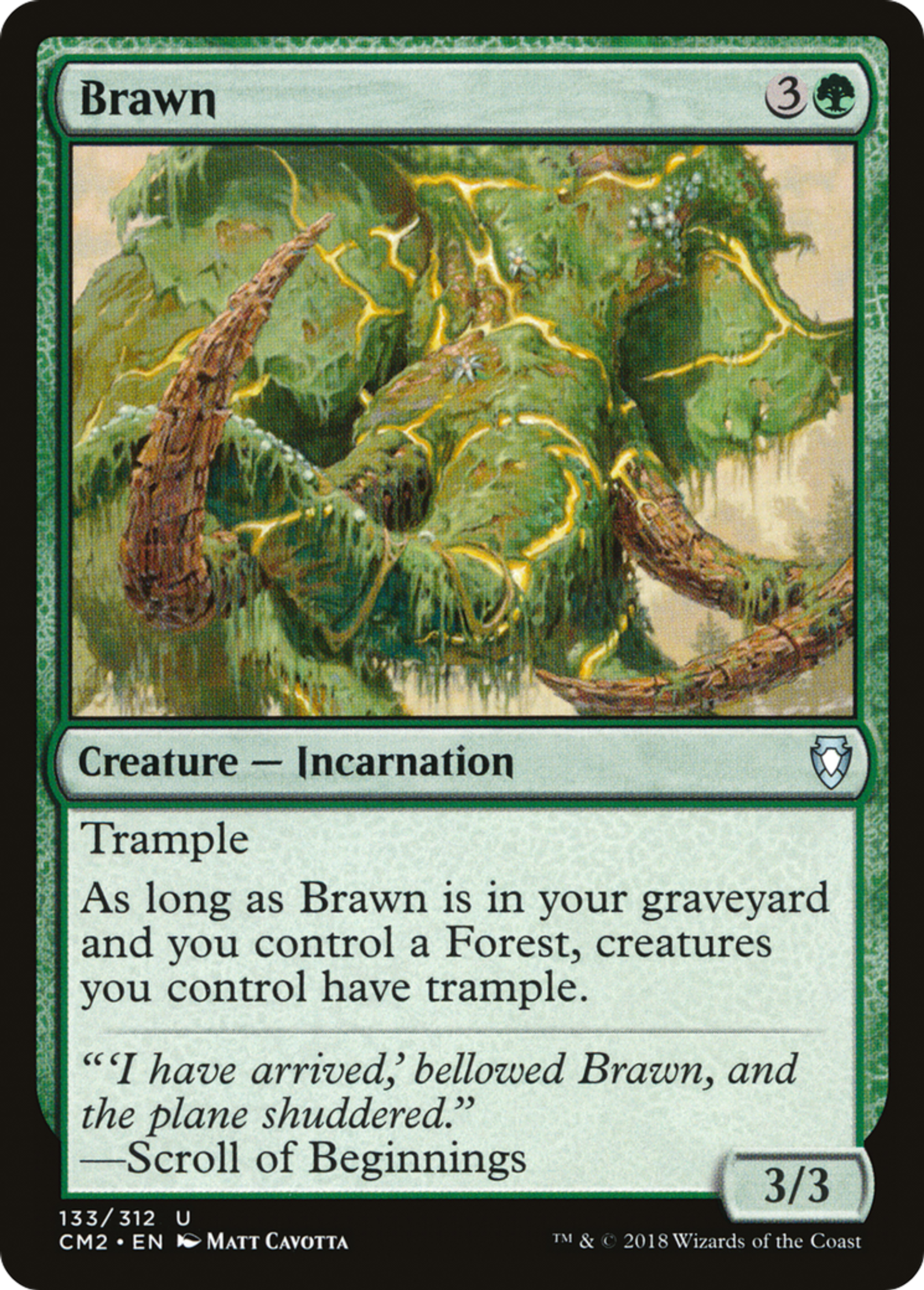 Brawn — Commander Anthology Volume II — Magic: The Gathering