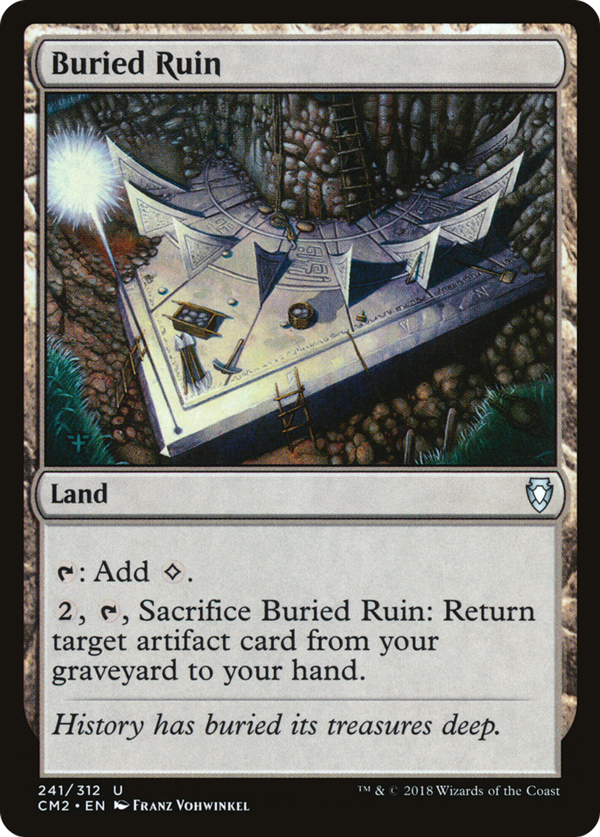 Buried Ruin — Commander Anthology Volume II — Magic: The Gathering