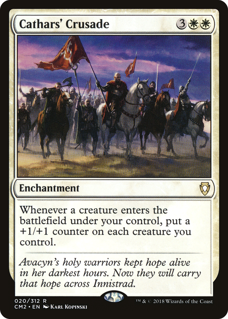 Cathars' Crusade — Commander Anthology Volume II — Magic: The Gathering