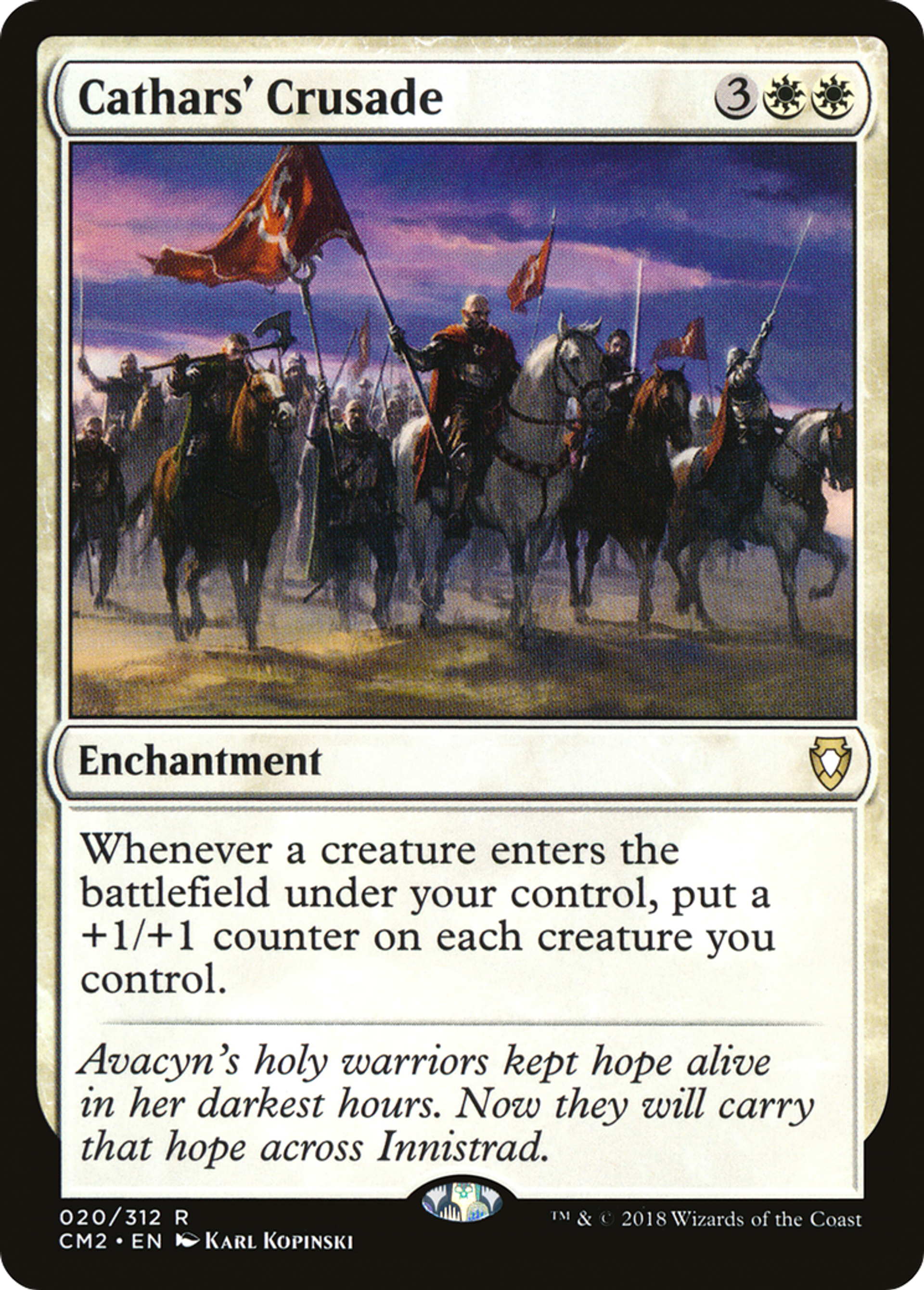 Cathars' Crusade — Commander Anthology Volume II — Magic: The Gathering