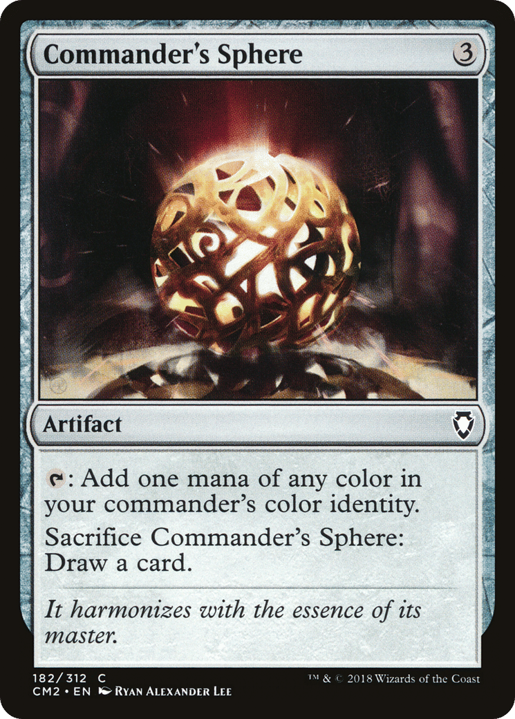 Commander's Sphere — Commander Anthology Volume II — Magic: The Gathering