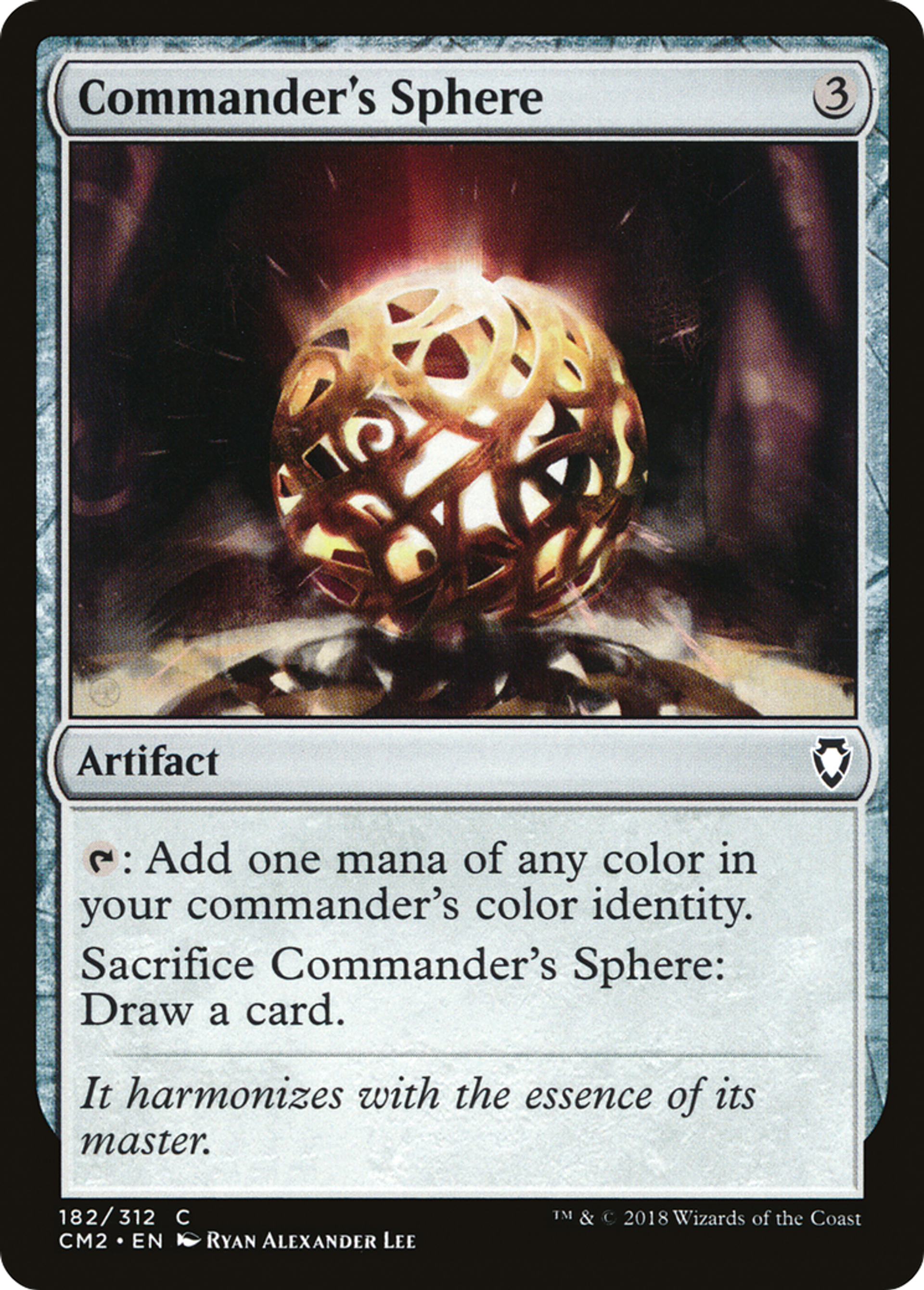 Sphère du commandant — Commander Anthology Volume II — Magic: The Gathering