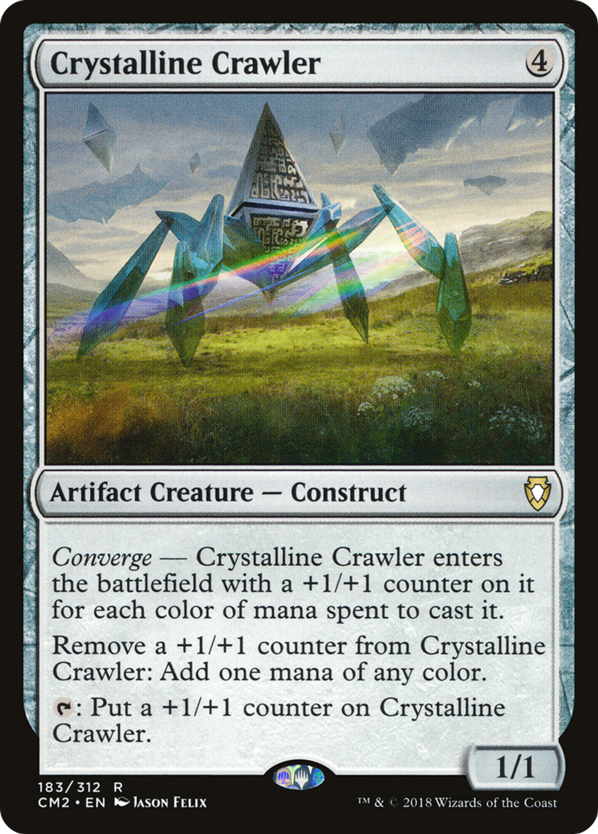Rampeur cristallin — Commander Anthology Volume II — Magic: The Gathering