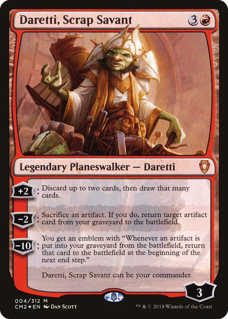Daretti, Scrap Savant — Commander Anthology Volume II — Magic: The Gathering