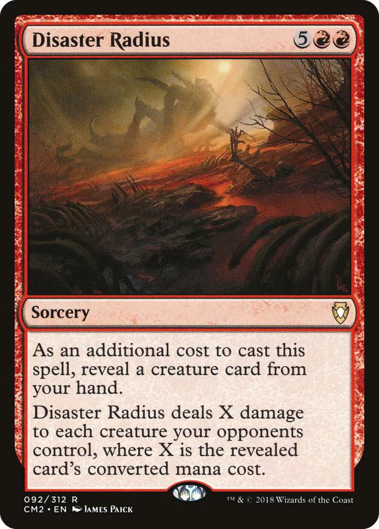Disaster Radius — Commander Anthology Volume II — Magic: The Gathering