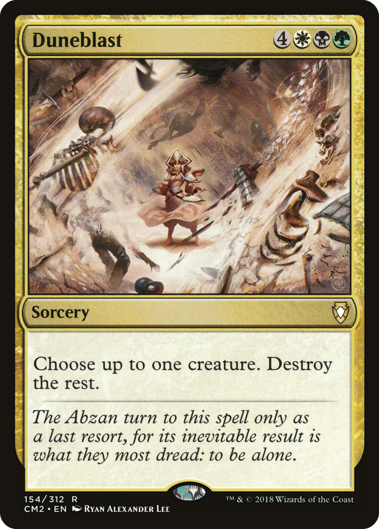 Duneblast — Commander Anthology Volume II — Magic: The Gathering