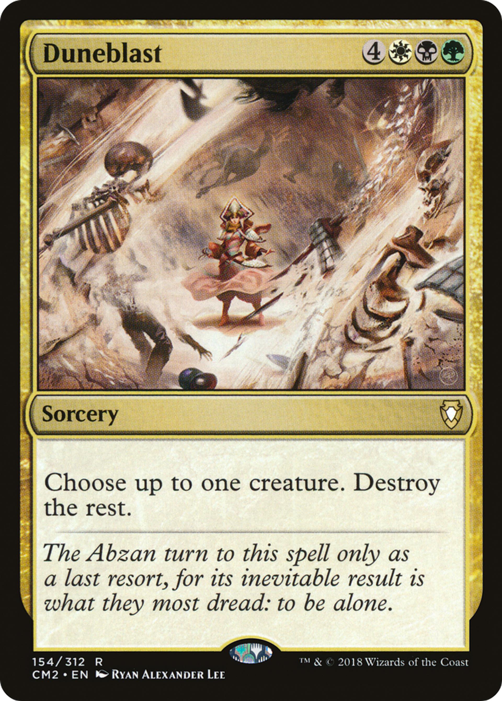 Duneblast — Commander Anthology Volume II — Magic: The Gathering