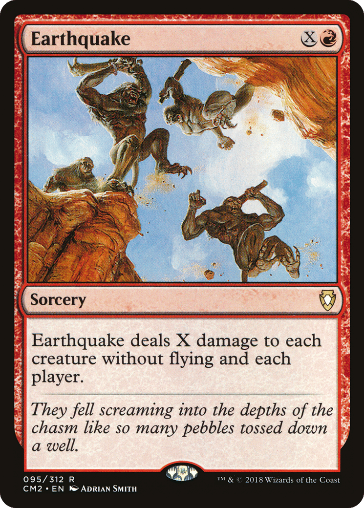 Earthquake — Commander Anthology Volume II — Magic: The Gathering