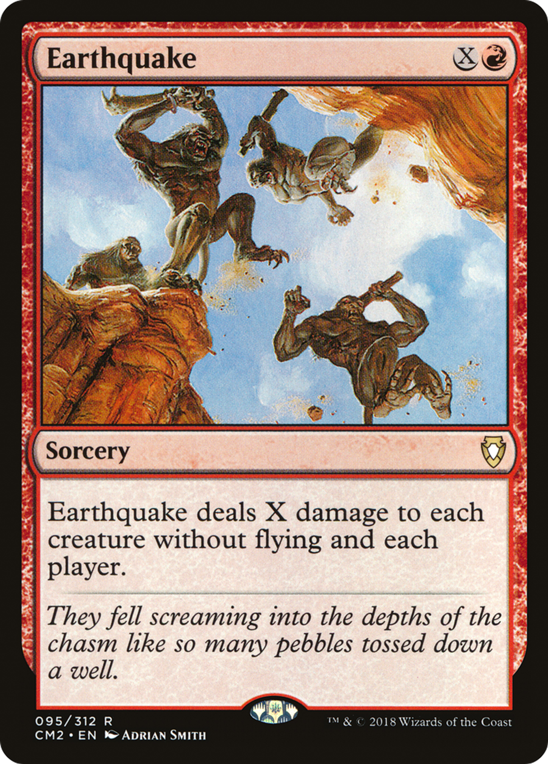 Earthquake — Commander Anthology Volume II — Magic: The Gathering