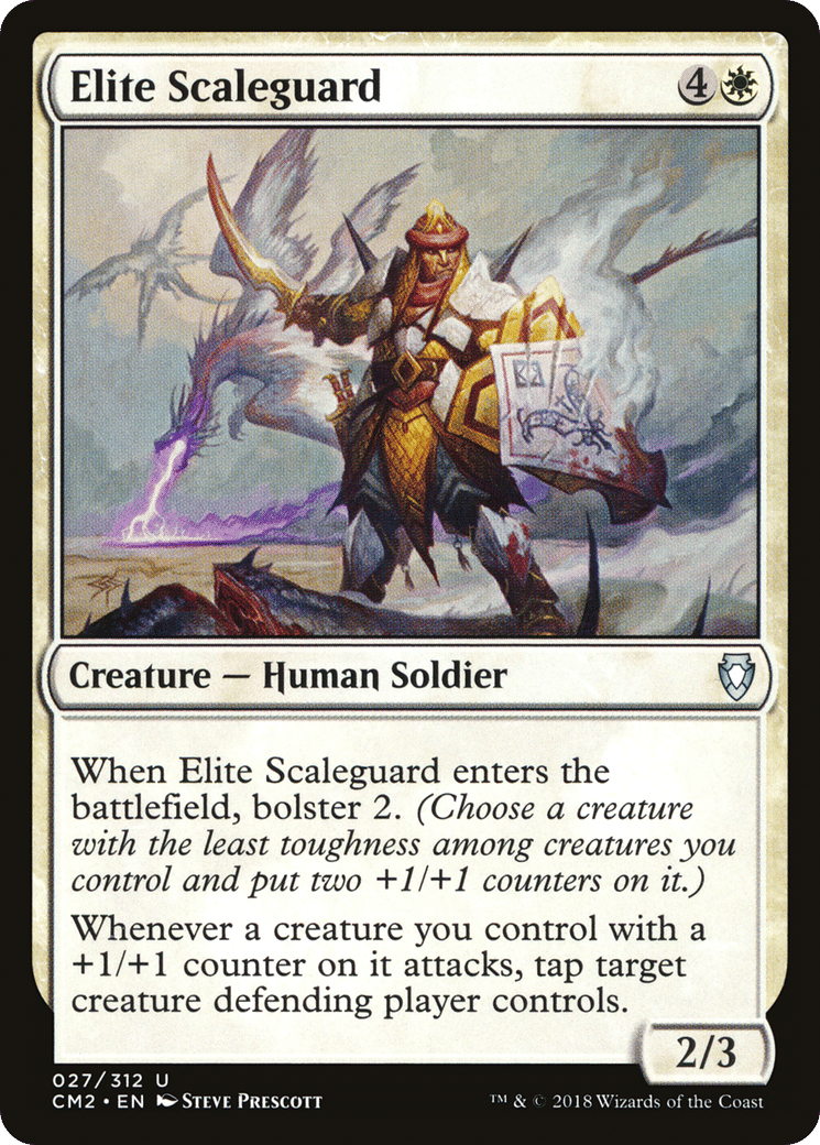 Elite Scaleguard — Commander Anthology Volume II — Magic: The Gathering