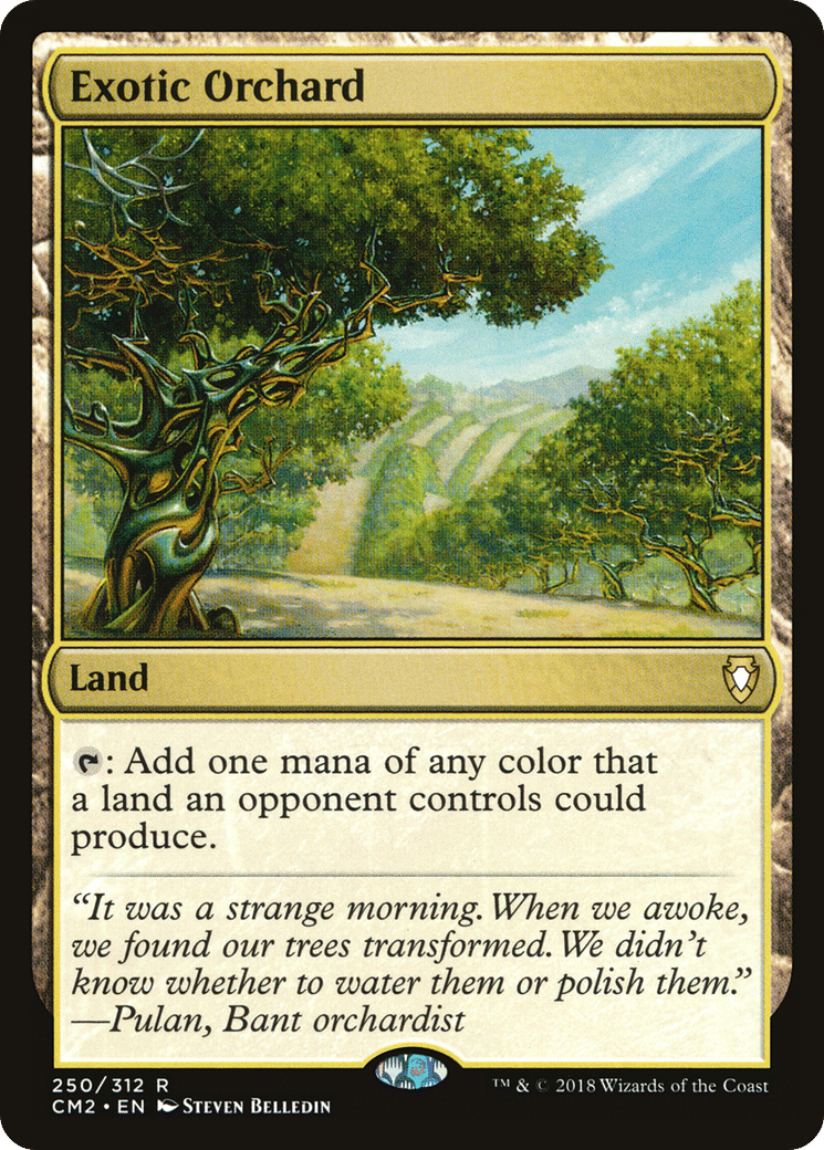 Exotic Orchard — Commander Anthology Volume II — Magic: The Gathering