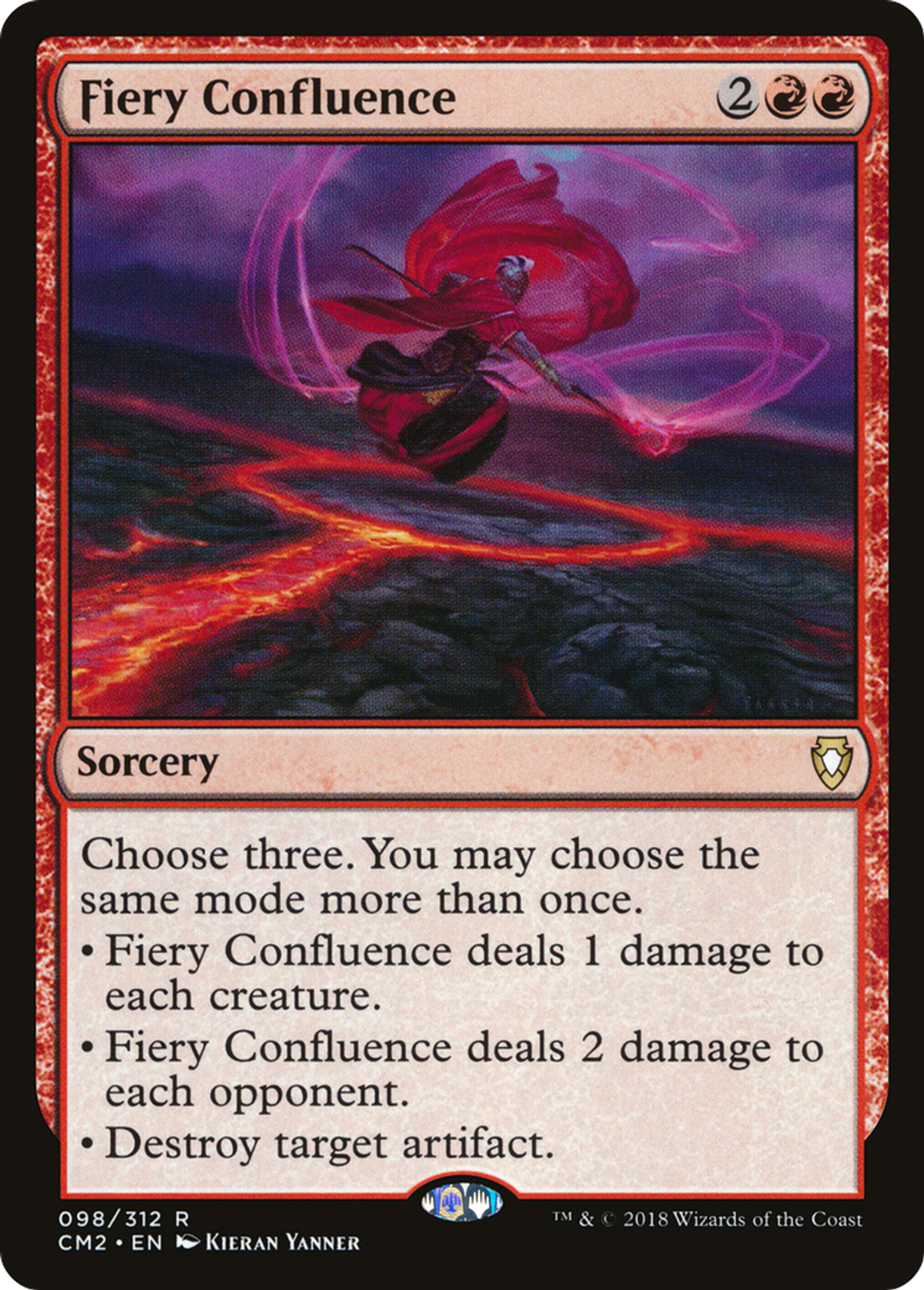 Fiery Confluence — Commander Anthology Volume II — Magic: The Gathering