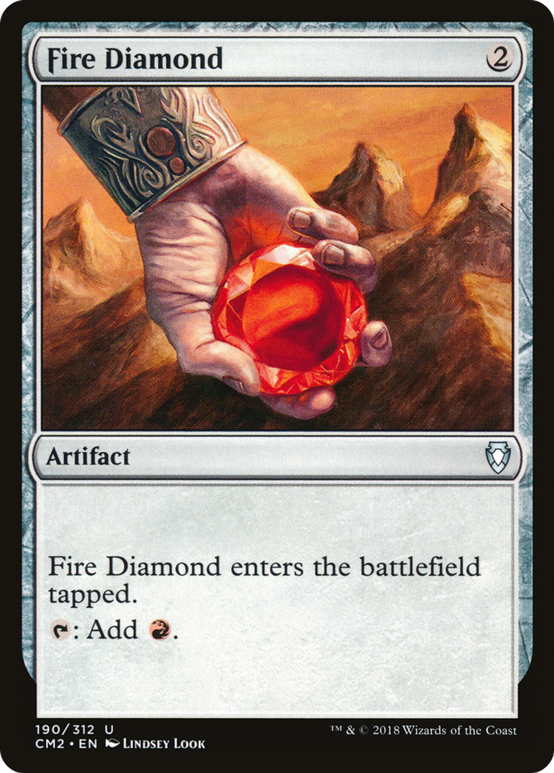 Diamant du feu — Commander Anthology Volume II — Magic: The Gathering