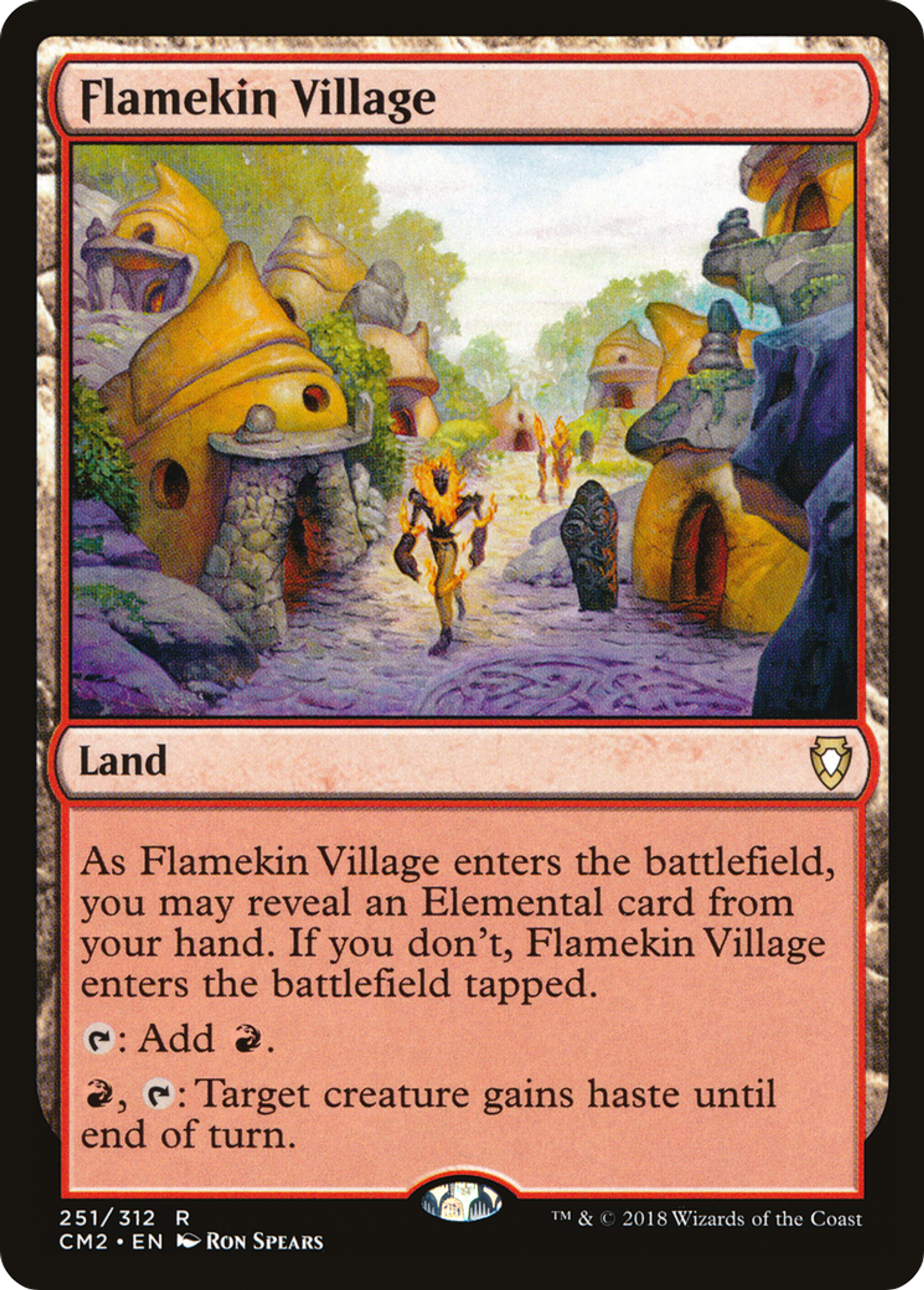 Flamekin Village — Commander Anthology Volume II — Magic: The Gathering