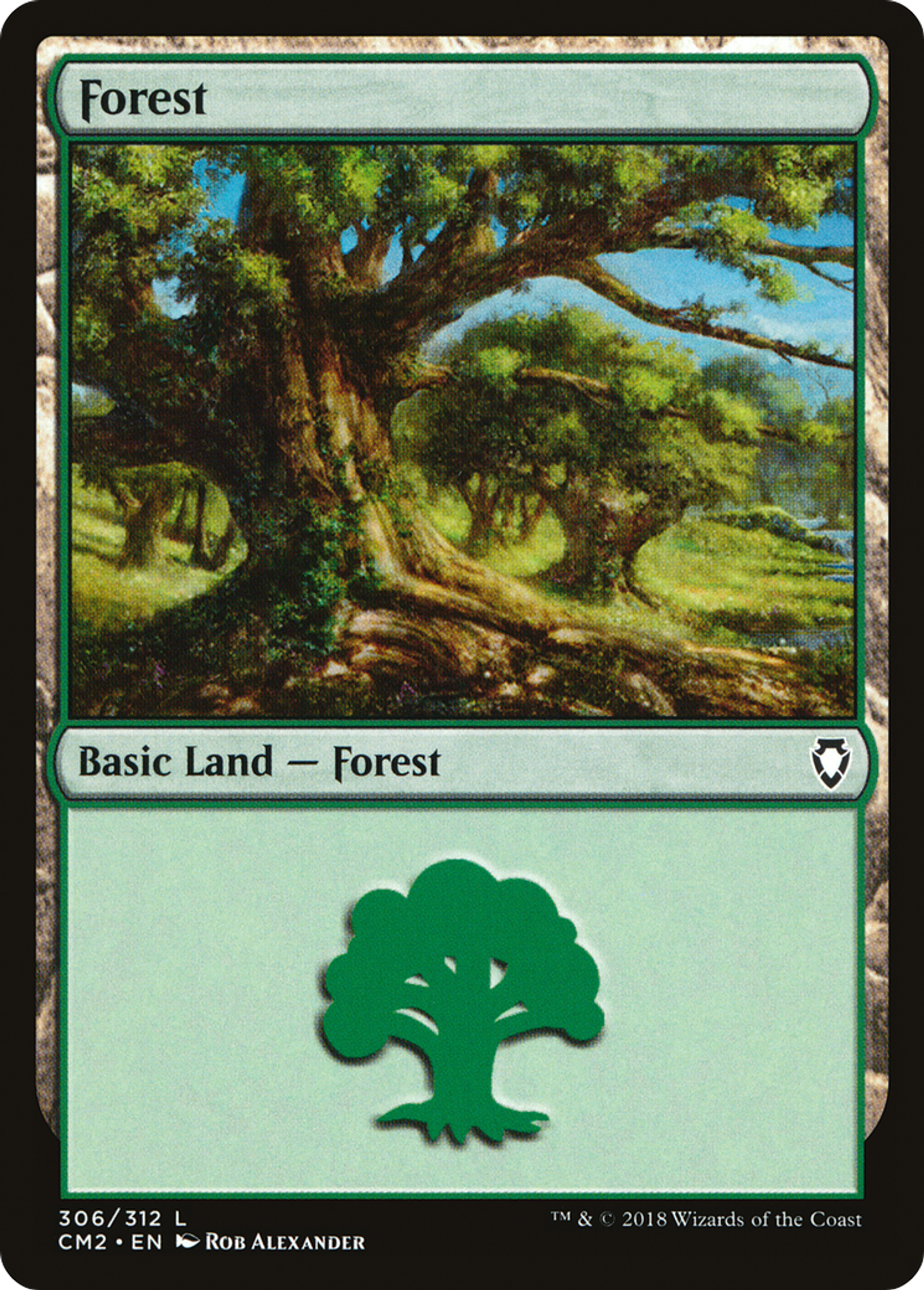 Forest — Commander Anthology Volume II — Magic: The Gathering