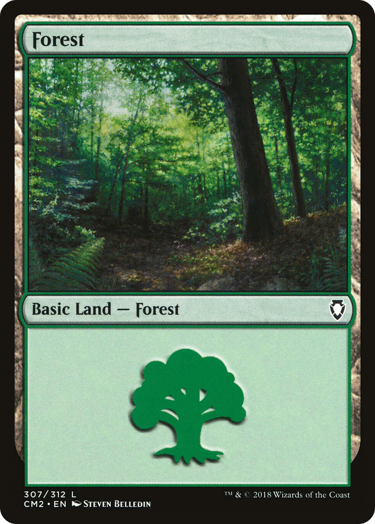 Forest — Commander Anthology Volume II — Magic: The Gathering