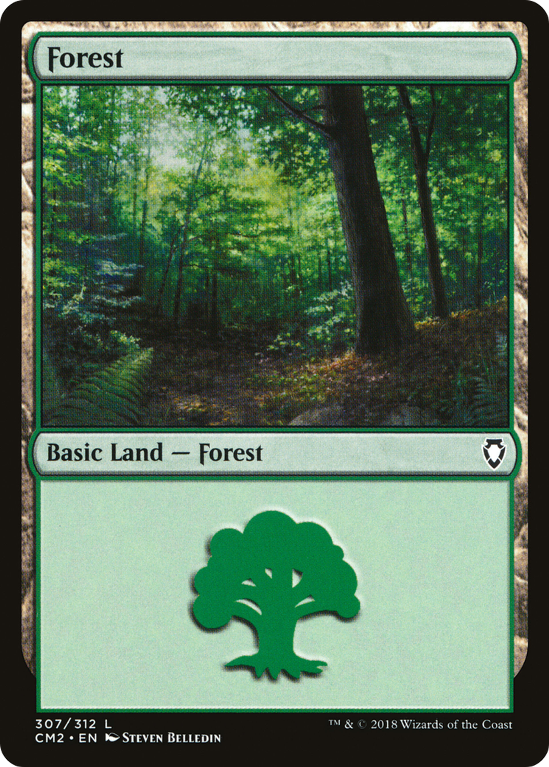 Forest — Commander Anthology Volume II — Magic: The Gathering