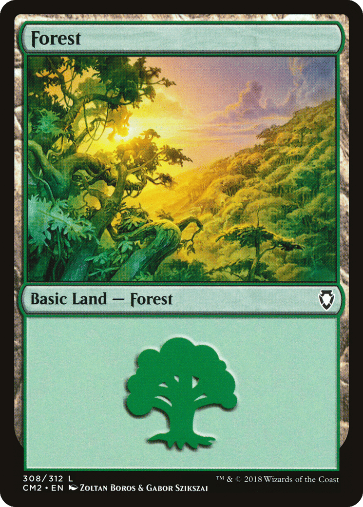 Forest — Commander Anthology Volume II — Magic: The Gathering