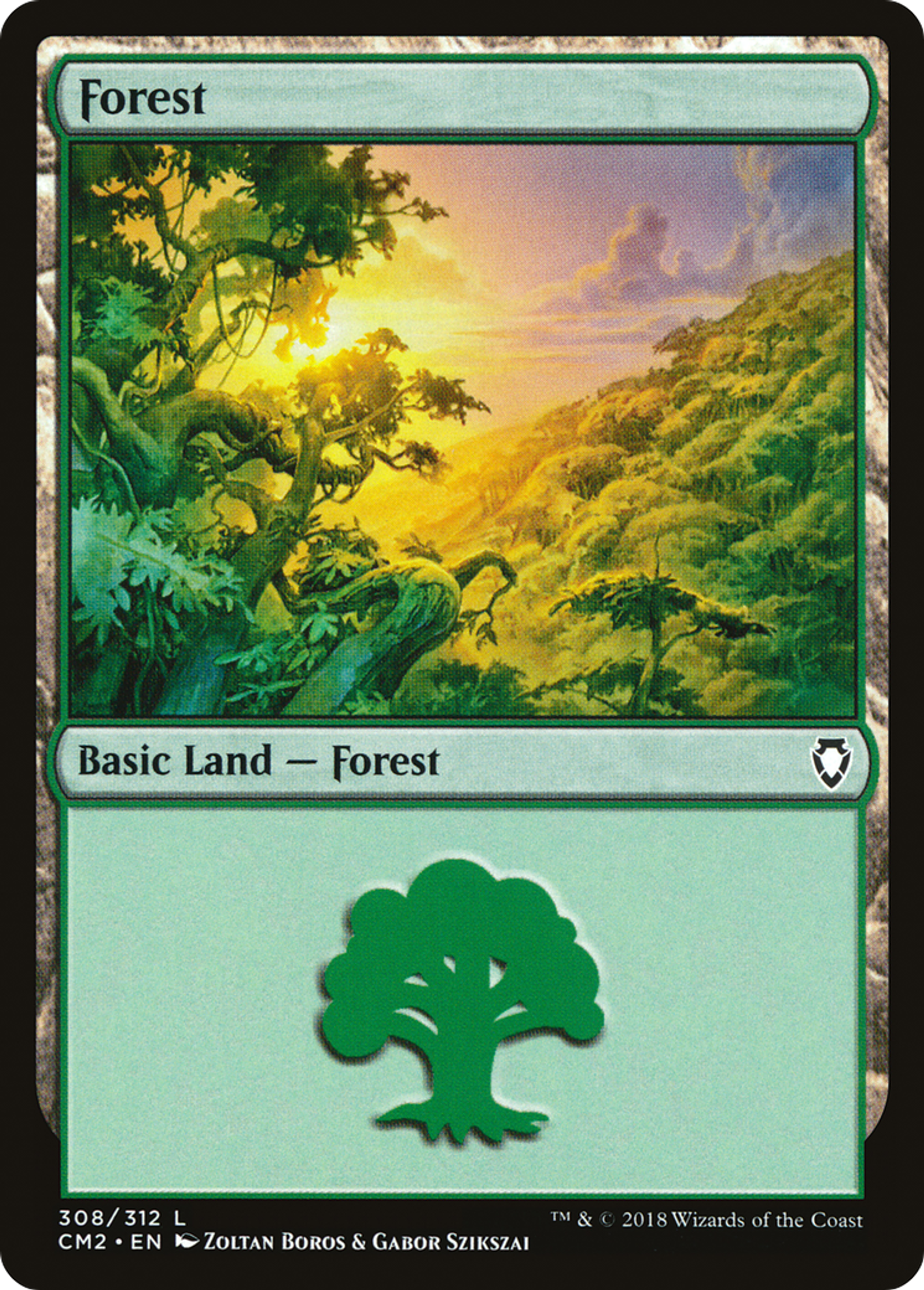 Forest — Commander Anthology Volume II — Magic: The Gathering