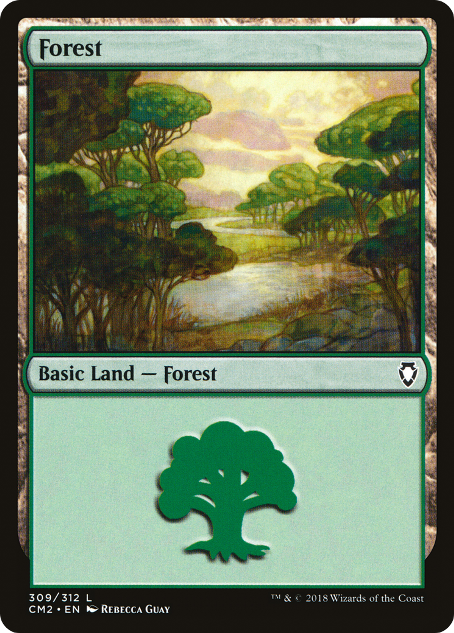 Forest — Commander Anthology Volume II — Magic: The Gathering