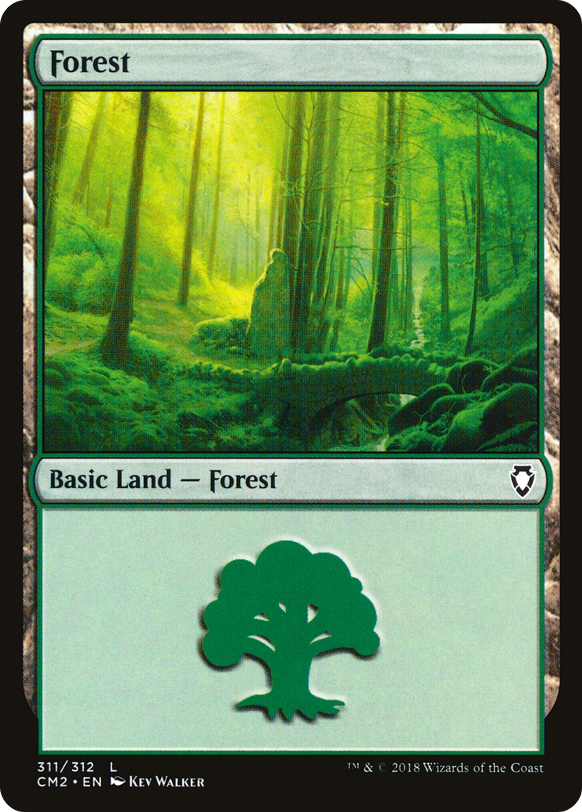 Forest — Commander Anthology Volume II — Magic: The Gathering