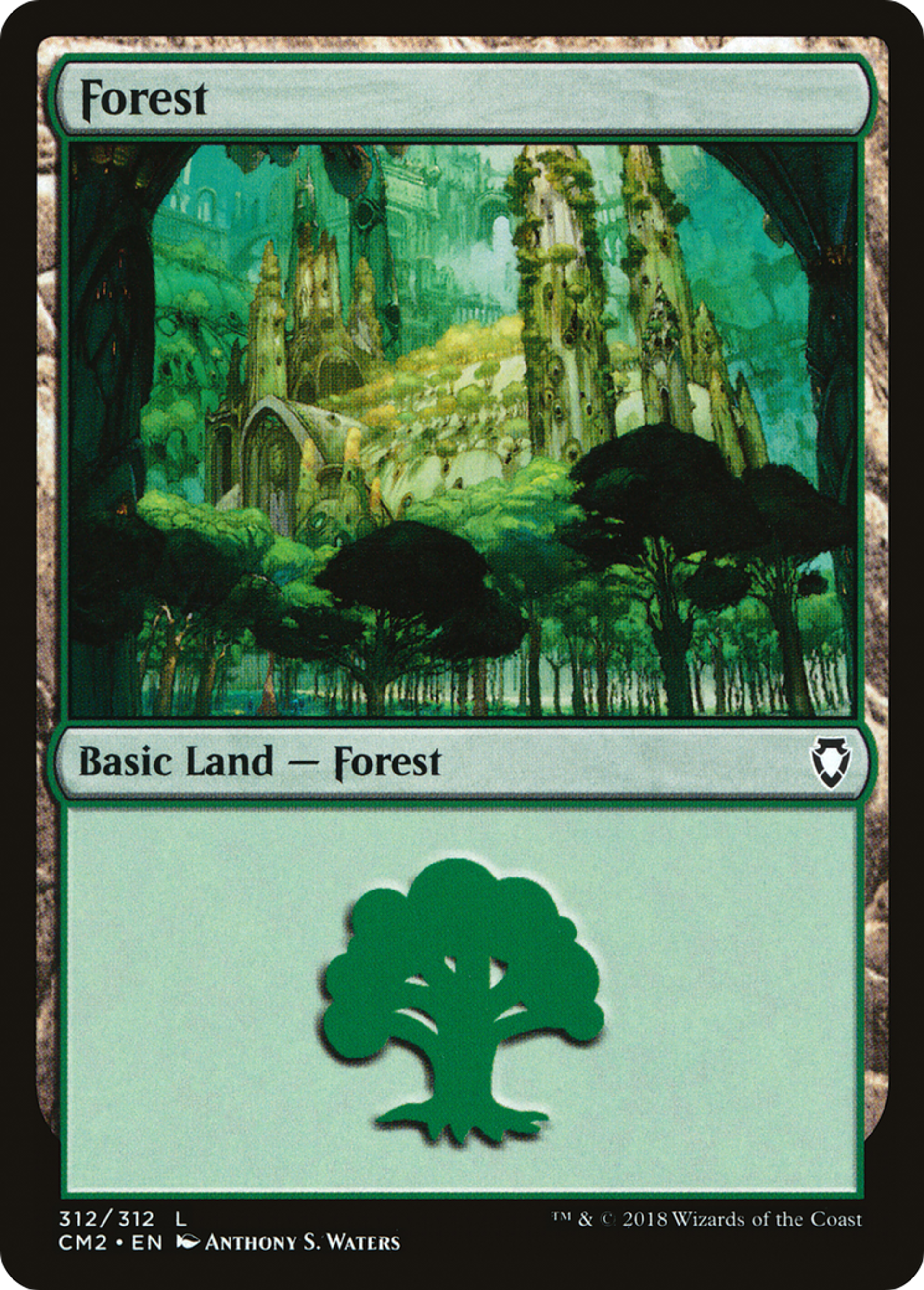 Forest — Commander Anthology Volume II — Magic: The Gathering