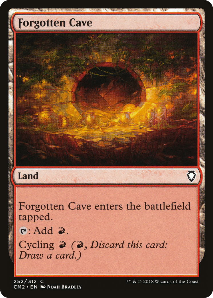 Forgotten Cave — Commander Anthology Volume II — Magic: The Gathering