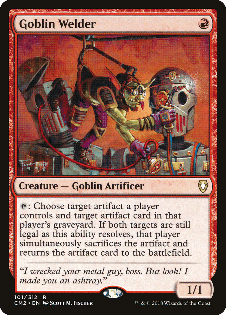 Goblin Welder — Commander Anthology Volume II — Magic: The Gathering
