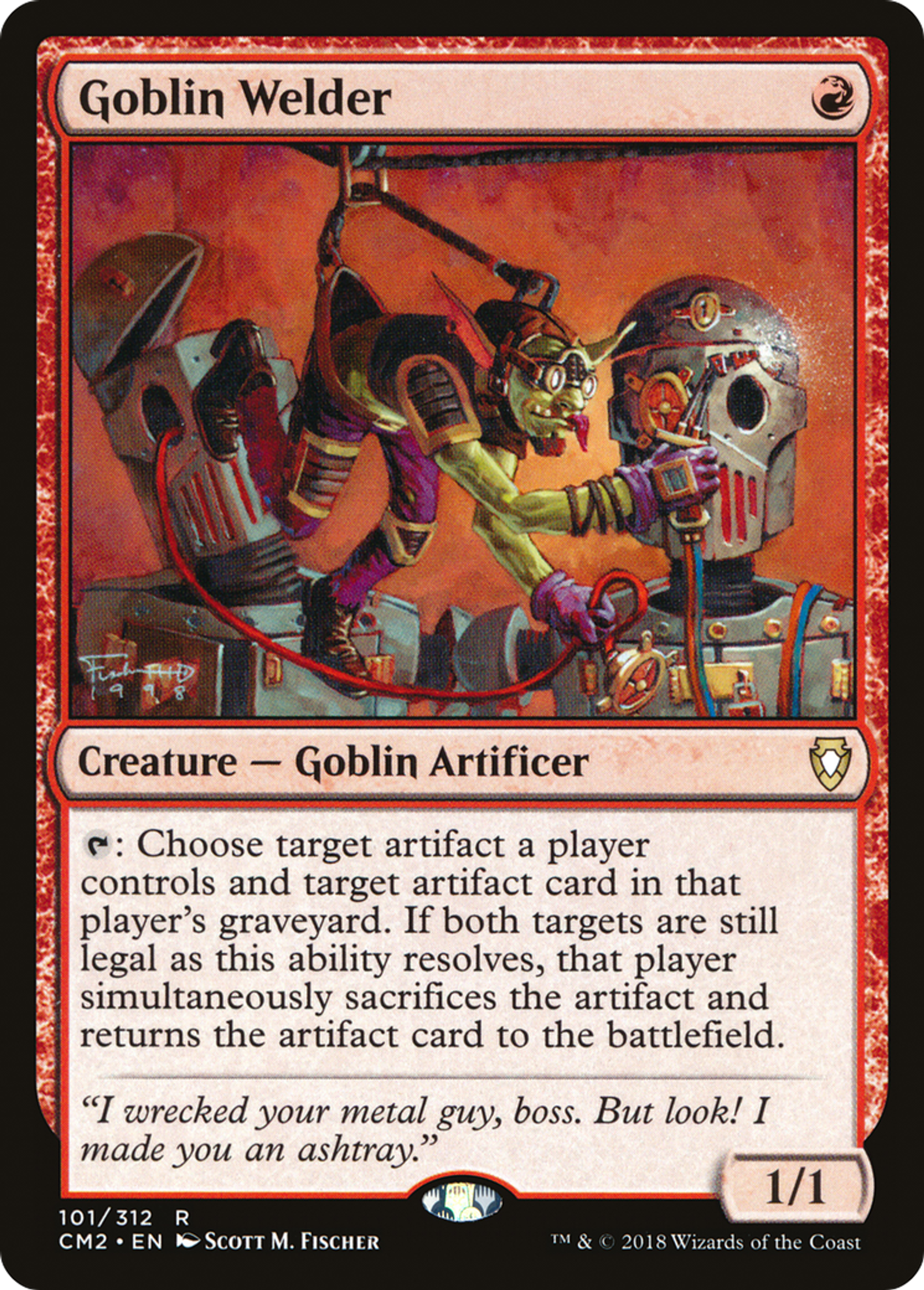 Goblin Welder — Commander Anthology Volume II — Magic: The Gathering