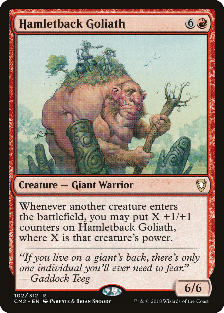Hamletback Goliath — Commander Anthology Volume II — Magic: The Gathering