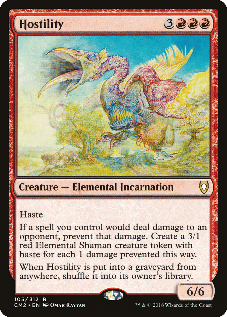 Hostility — Commander Anthology Volume II — Magic: The Gathering