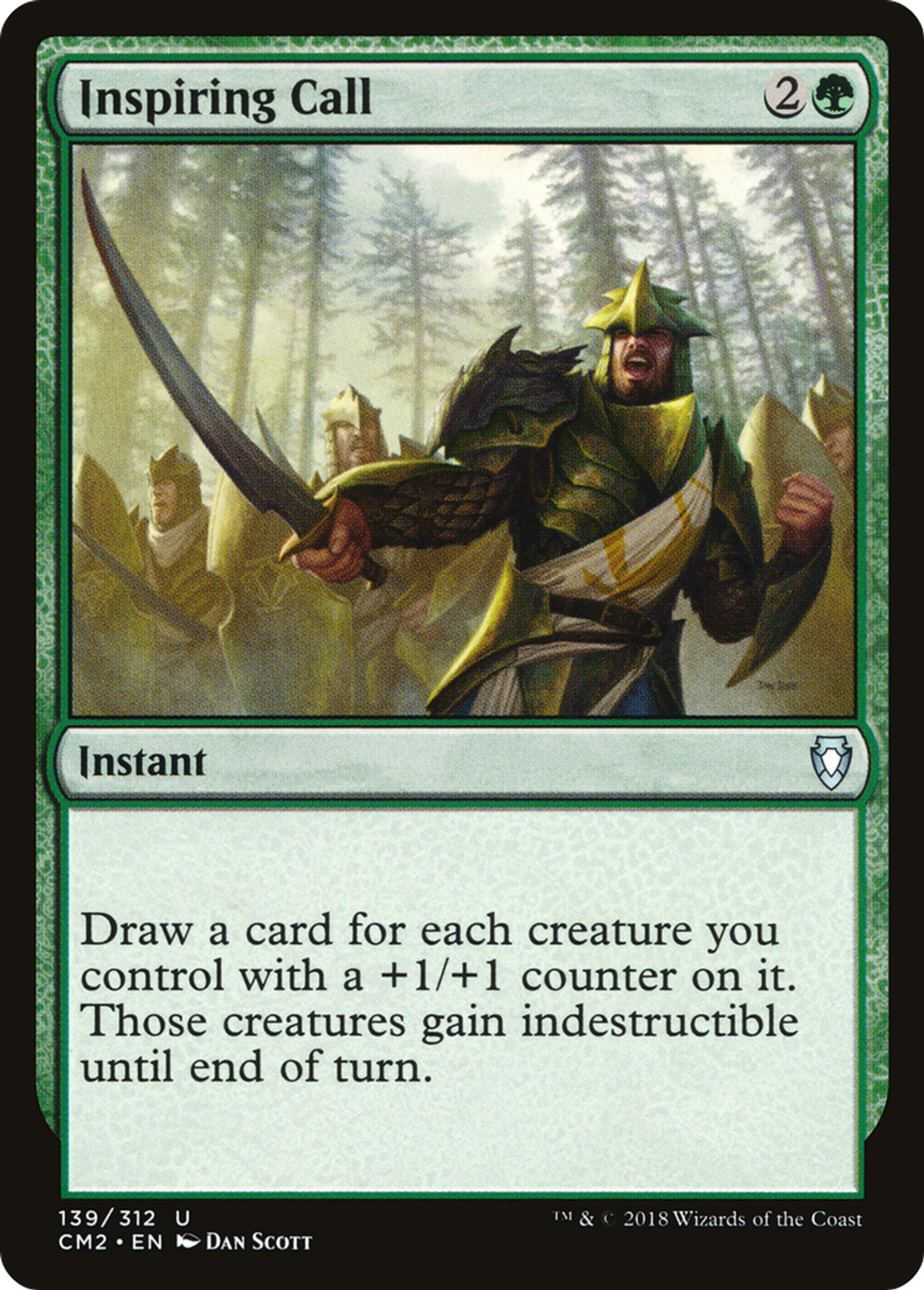 Inspiring Call — Commander Anthology Volume II — Magic: The Gathering