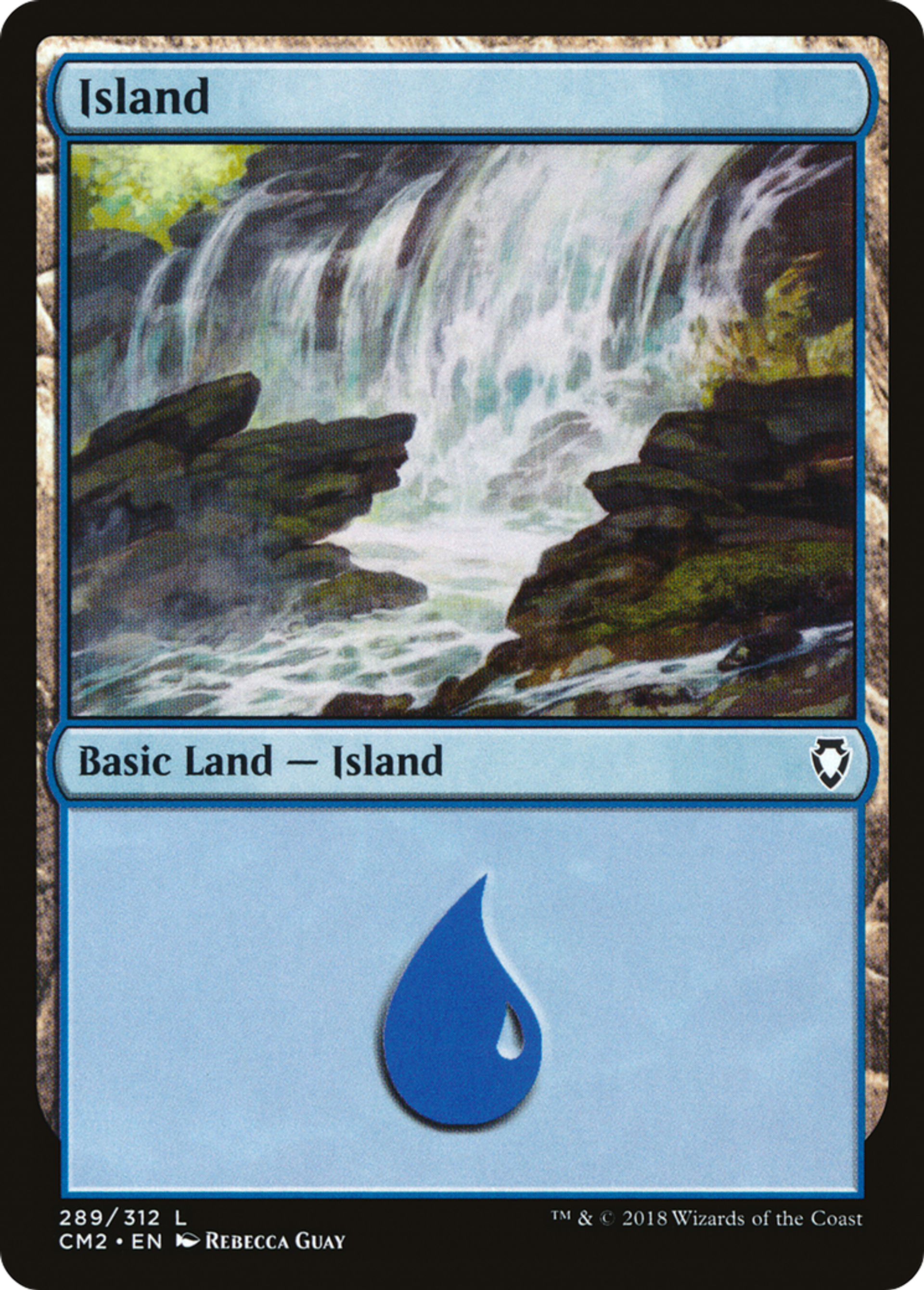 Island — Commander Anthology Volume II — Magic: The Gathering