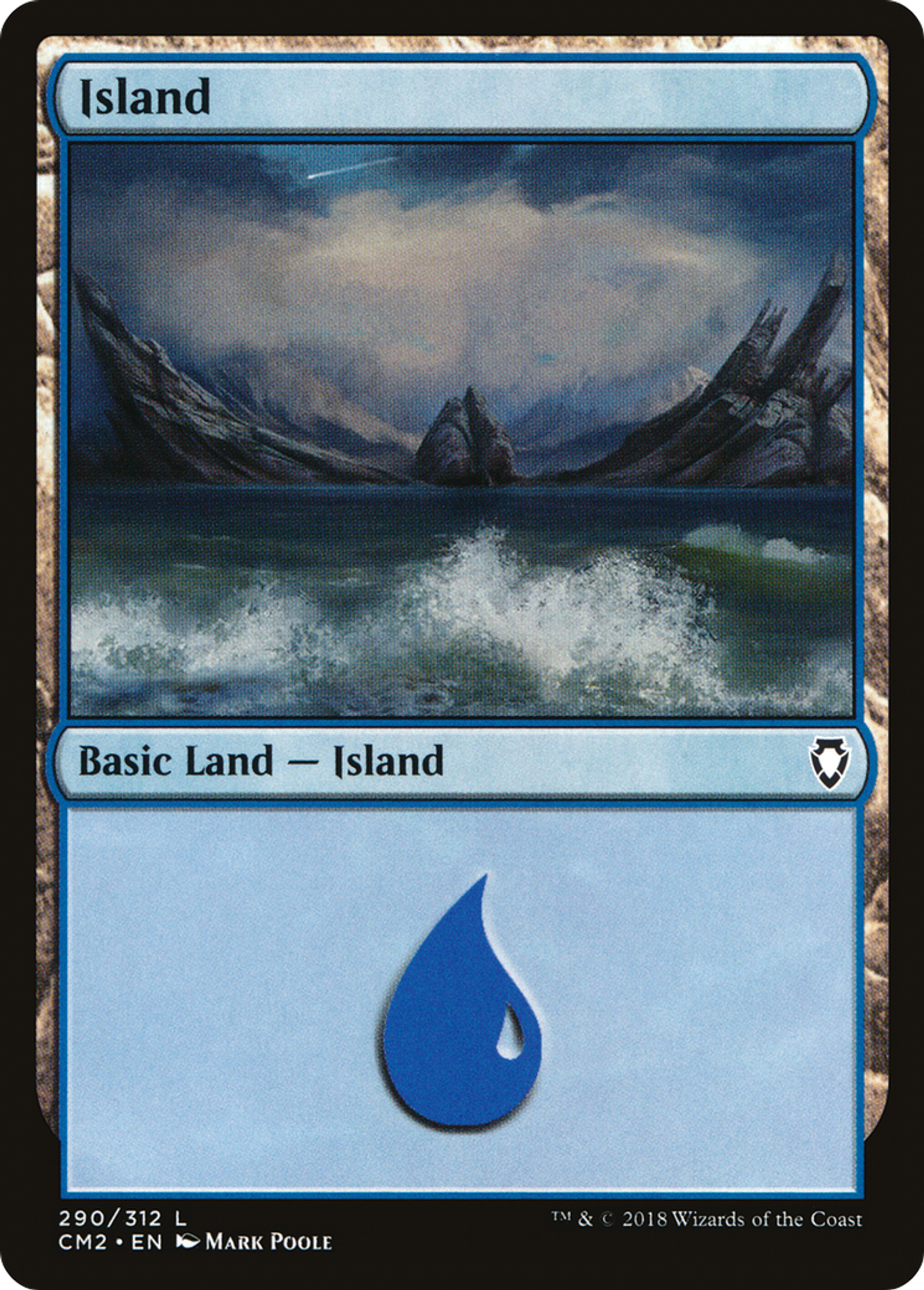 Island — Commander Anthology Volume II — Magic: The Gathering