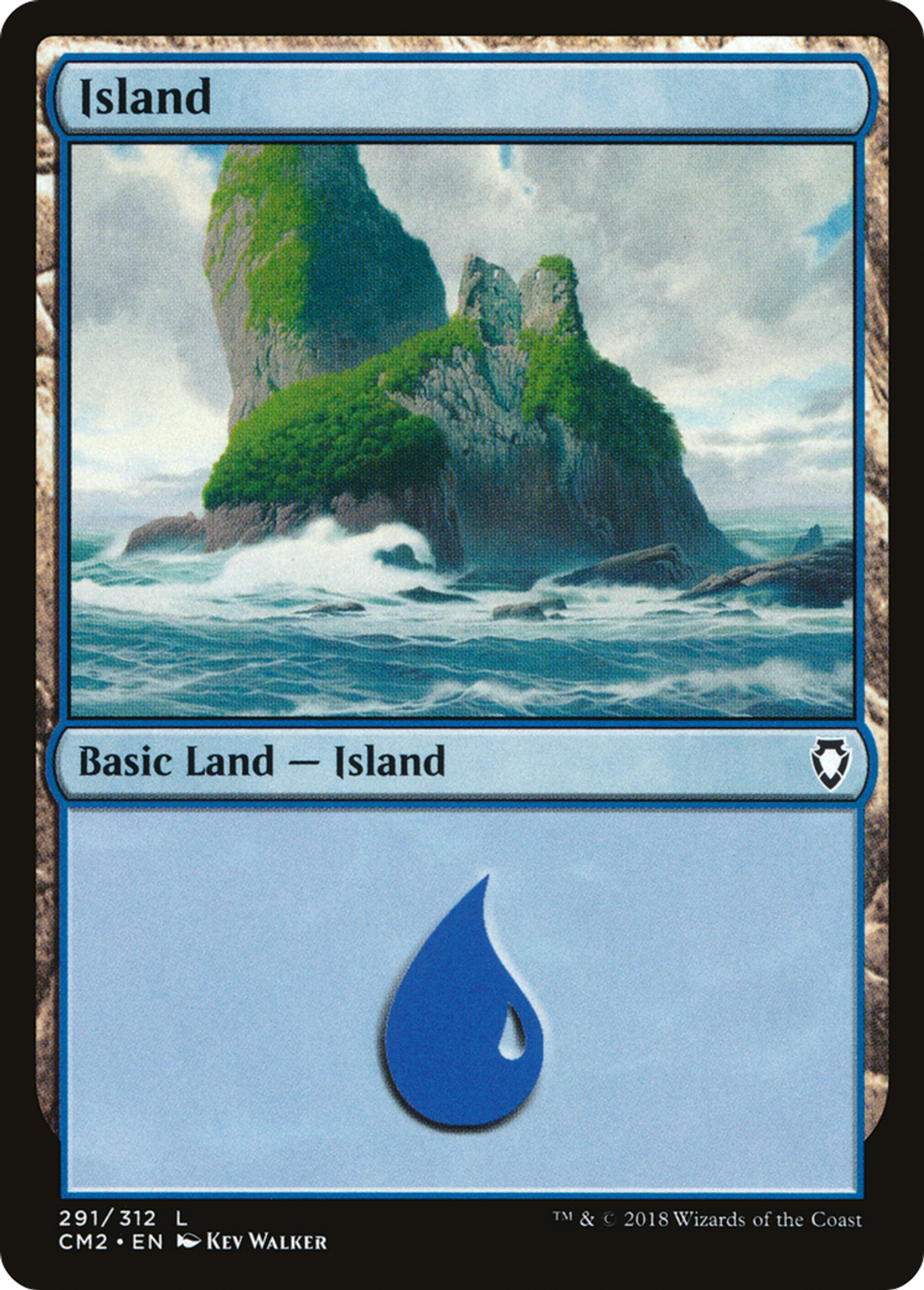 Island — Commander Anthology Volume II — Magic: The Gathering