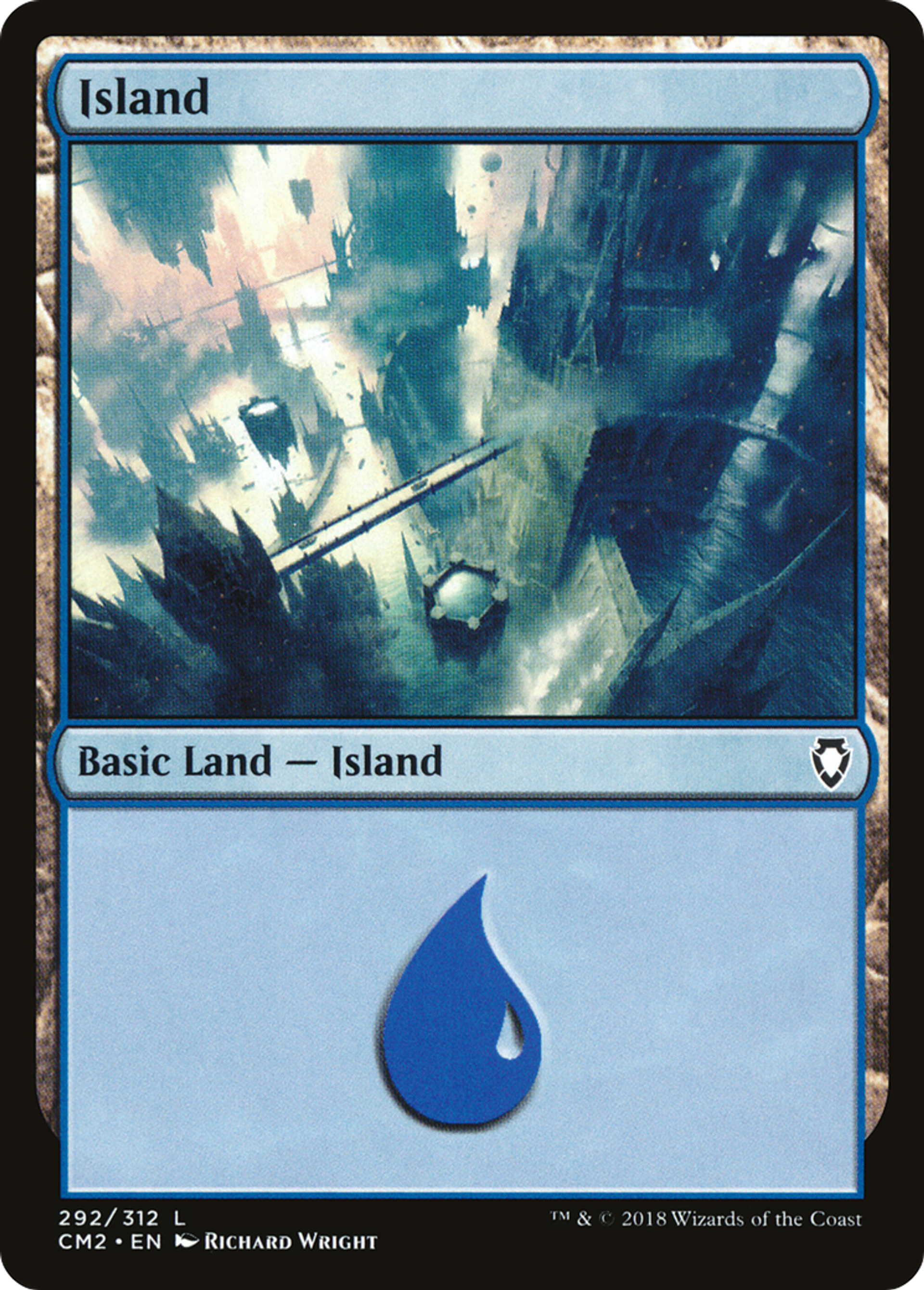 Island — Commander Anthology Volume II — Magic: The Gathering