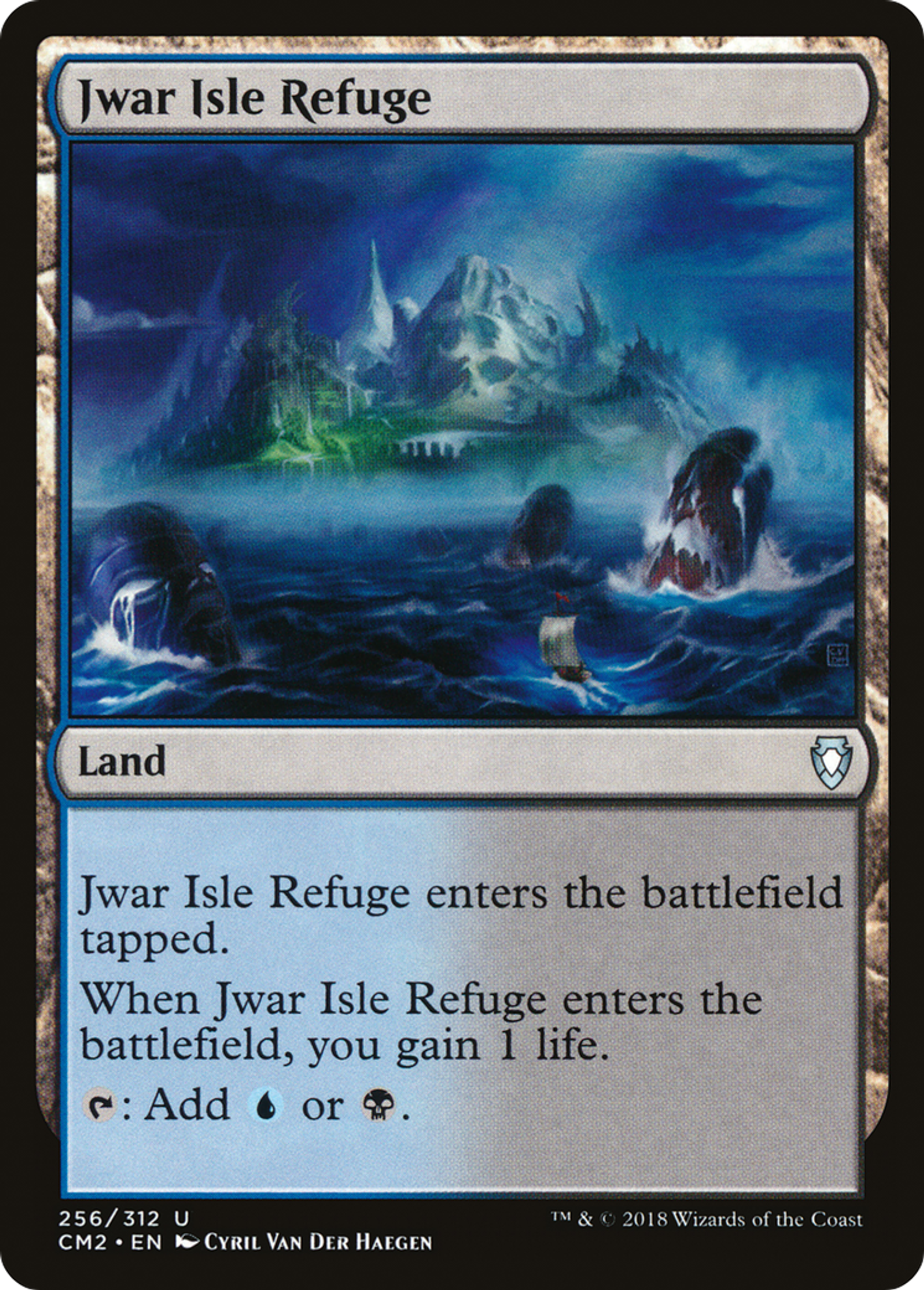 Jwar Isle Refuge — Commander Anthology Volume II — Magic: The Gathering