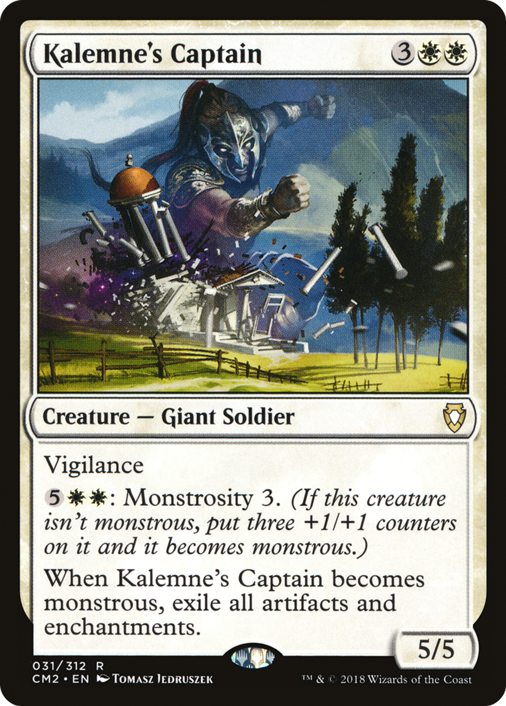 Kalemne's Captain — Commander Anthology Volume II — Magic: The Gathering