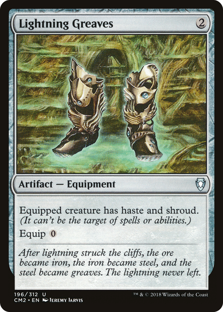 Lightning Greaves — Commander Anthology Volume II — Magic: The Gathering